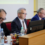 Członek zarządu, Marek Olbryś oraz dwaj mężczyźni