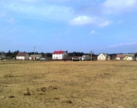 Panorama wsi Cieloszka w powiecie  kolneńskim