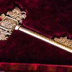 złoty klucz do miasta - z herbem Białegostoku