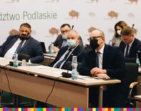 Marszałek Artur Kosicki, Wicemarszałkowie oraz członkowie zarządu uczestniczą w sesji sejmiku