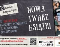 plakat Nowa twarz książki - SLEEVEFACE w Książnicy Podlaskiej