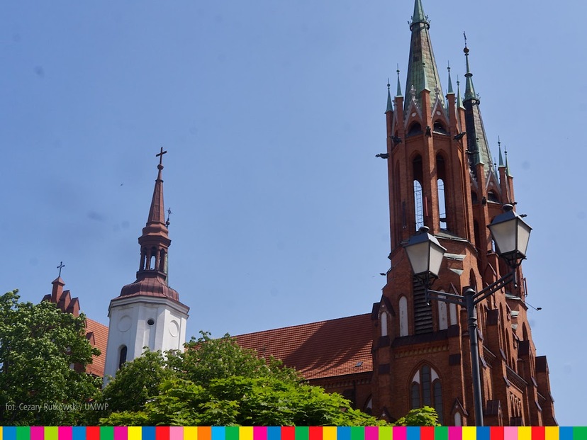 Wieże kościoła farnego w Białymstoku
