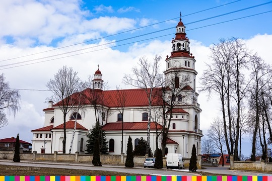 Kościół w Mońkach.