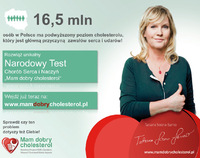 Narodowy TEST Mam Dobry Cholesterol