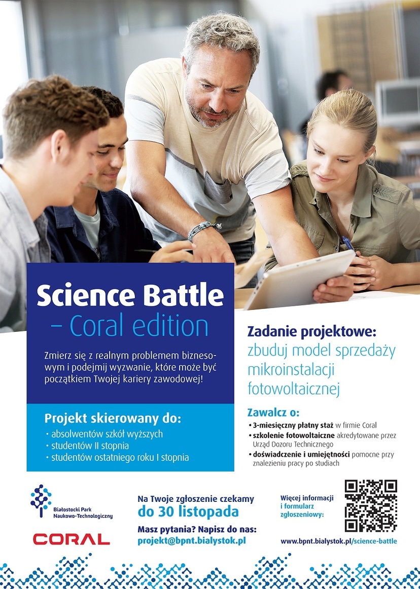 Ilustracja do artykułu Science Battle - Coral edition_plakat.jpg