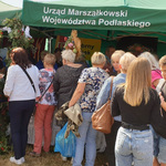 Oblegane stoisko Urzędu Marszałkowskiego Województwa Podlaskiego