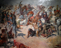 Ilustracja do artykułu 1920px-Battle_of_Zadwórze_(1920)_by_Stanisław_Kaczor-Batowski.jpg