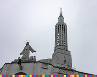 Wieża kościoła.