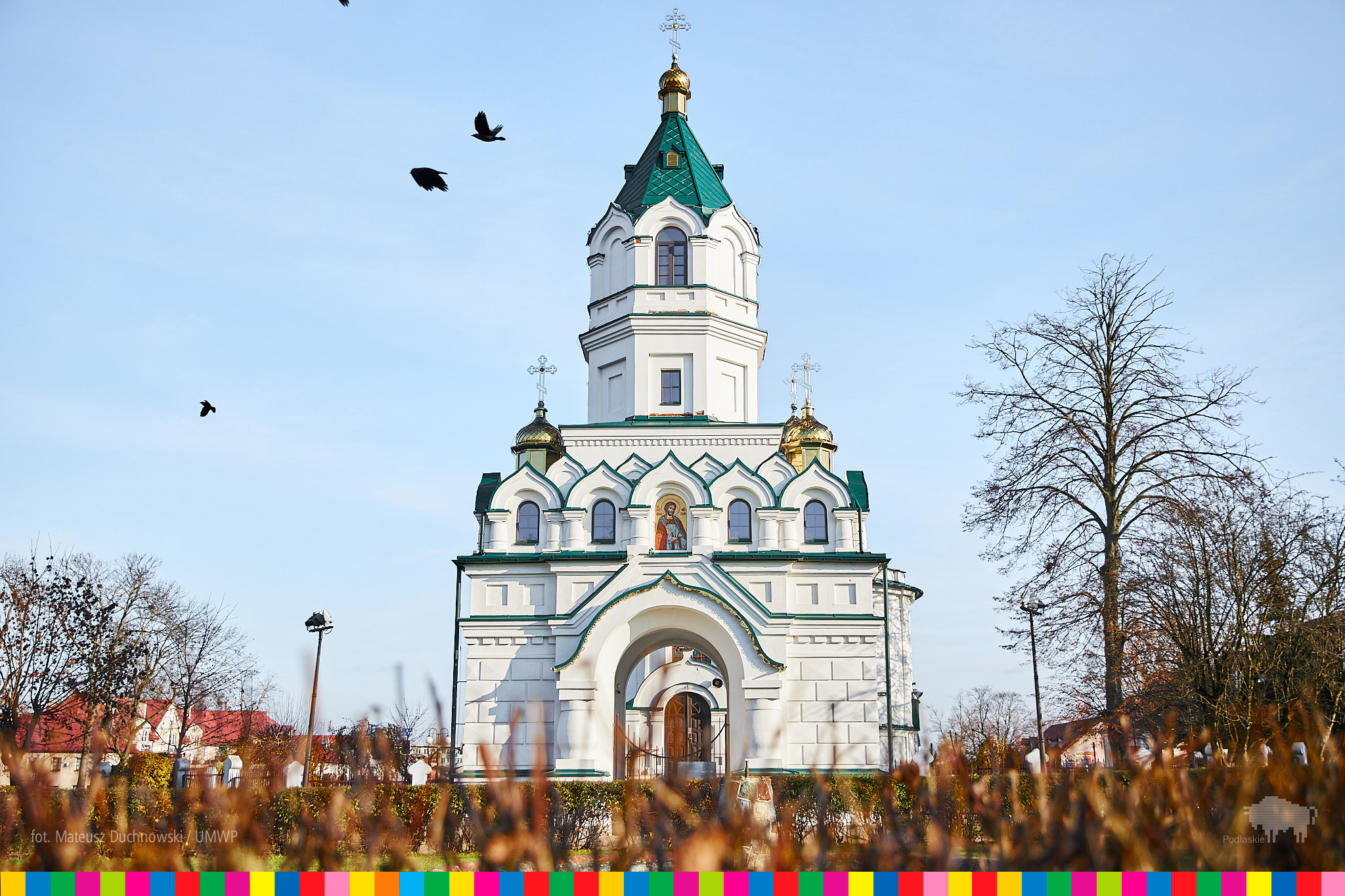 Front cerkwi w Sokółce.