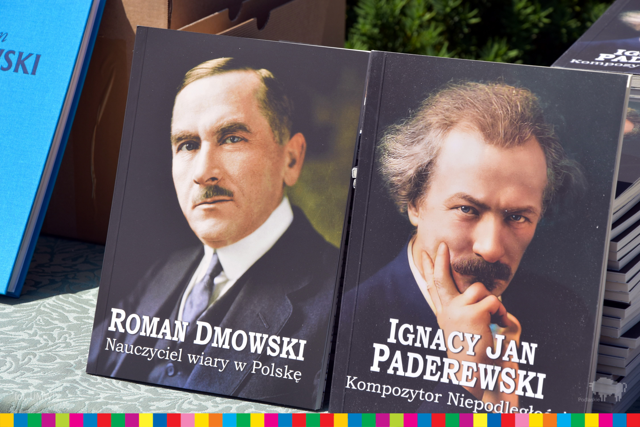 Książki o Romanie Dmowskim oraz Ignacym Paderewskim