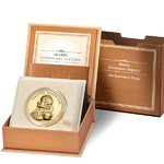 Złota moneta z wizerunkiem Jana Kazimierza Wazy