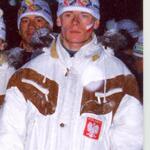 Andrzej Piotrowski z Supraślanki Supraśl okazał się pierwszym zawodnikiem z województwa podlaskiego, który bronił „biało-czerwonych” barw w Zimowej Olimpiadzie – w 1992 roku w Albertville. Fot. ze zbiorów autora.