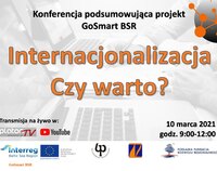 Plakat informujący o konferencji GoSmart