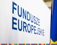 Plansza z napisem Fundusze Europejskie