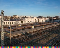 Tory kolejowe przy dworcu PKP w Białymstoku