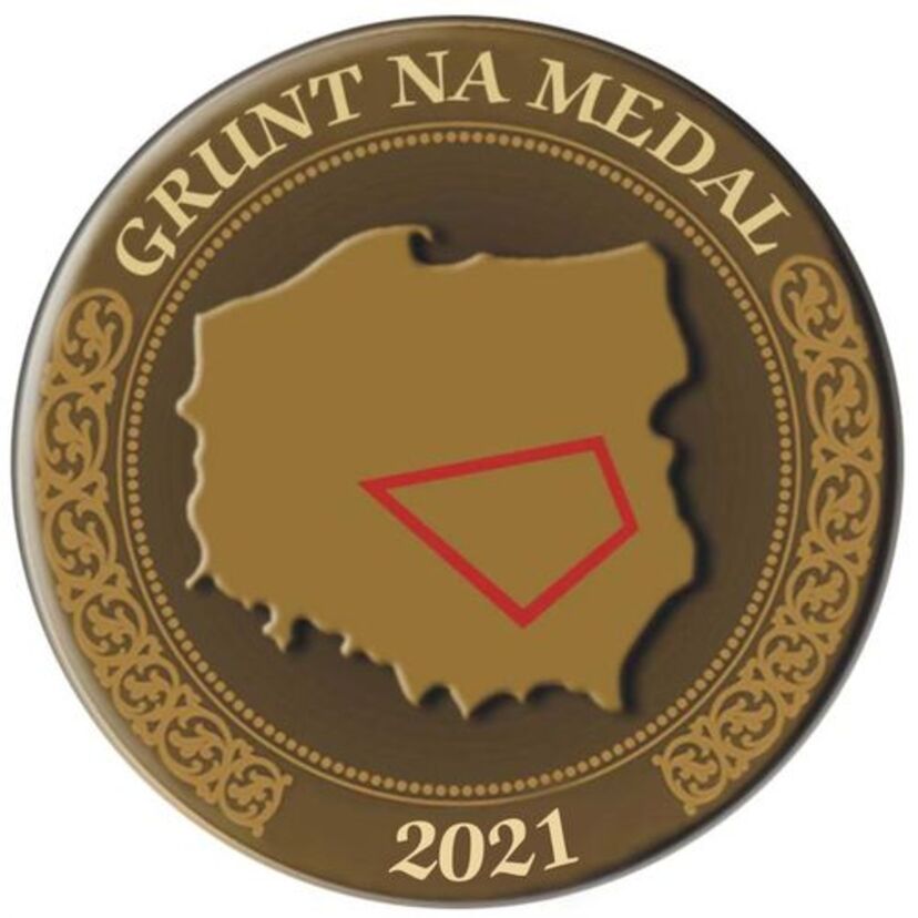 Grafika przedstawiająca medal
