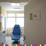 zmodernizowany gabinet zabiegowy w szpitalu powiatowym w Łapach
