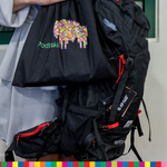 Plecaki i torby z logo województwa.