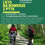 Plakat XX Lato na rowerze z PTTK