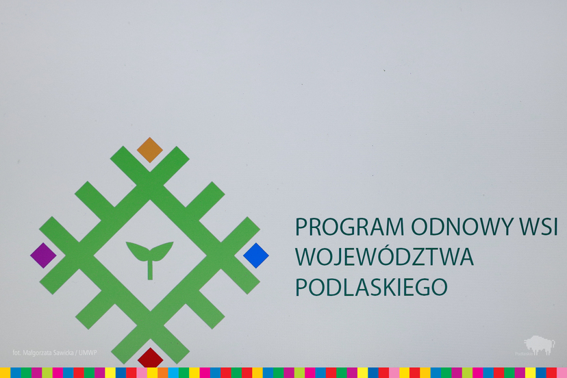 Logo Programu Odnowy Wsi Województwa Podlaskiego