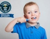 Polskie przedszkolaki z Akademii Aquafresh pobiły Rekord Guinnessa w myciu zębów!