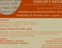 Koncert z Historią w białostockim Ratuszu
