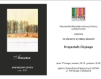 Otwarcie wystawy Krzysztofa Chyżego